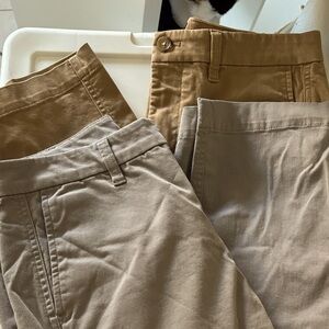J Crew High rise girlfriend chinos
